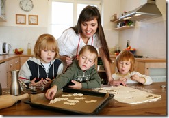 Baking With Children