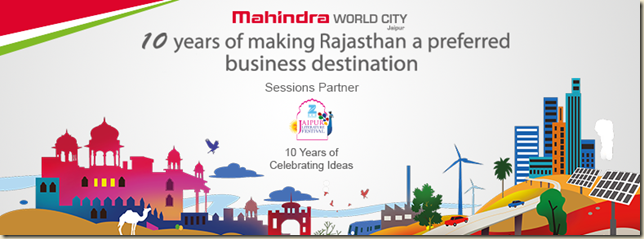 Mahindra World City, Jaipur collaborates with Zee Jaipur Literature Festival 2017