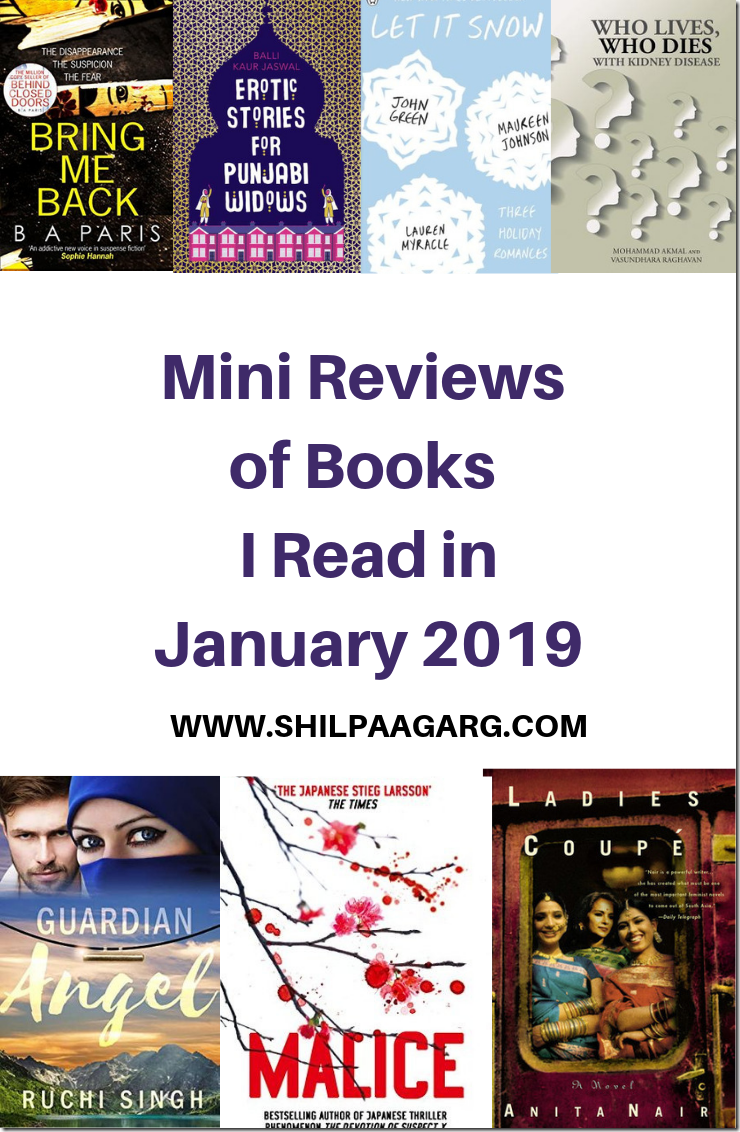 Mini Reviews of Books I Read in January 2019