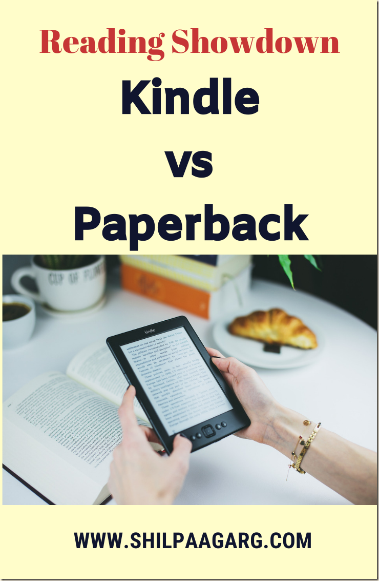 Kindle vs Paperback