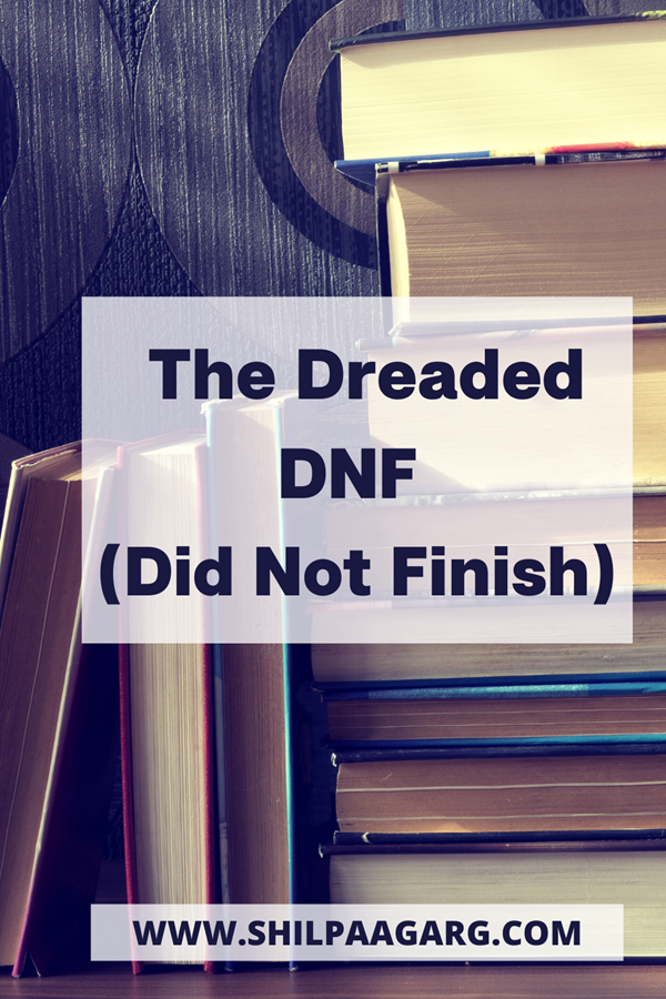 The Dreaded DNF DID NOT FINISH 1