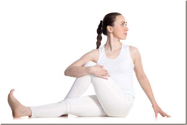 Ardha Matsyendrasana (Sitting half spinal twist)